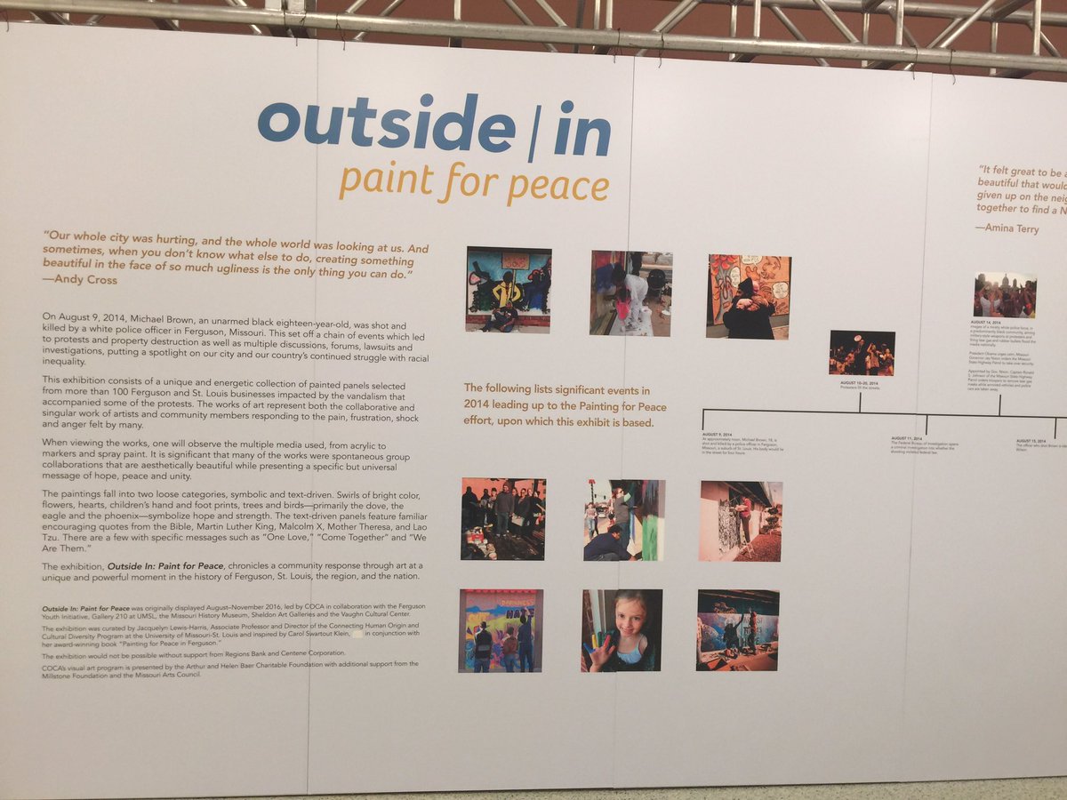 jalh29's tweet photo. My exhibit with #cocastl is up at the convention center till Saturday https://t.co/epDot16M4H