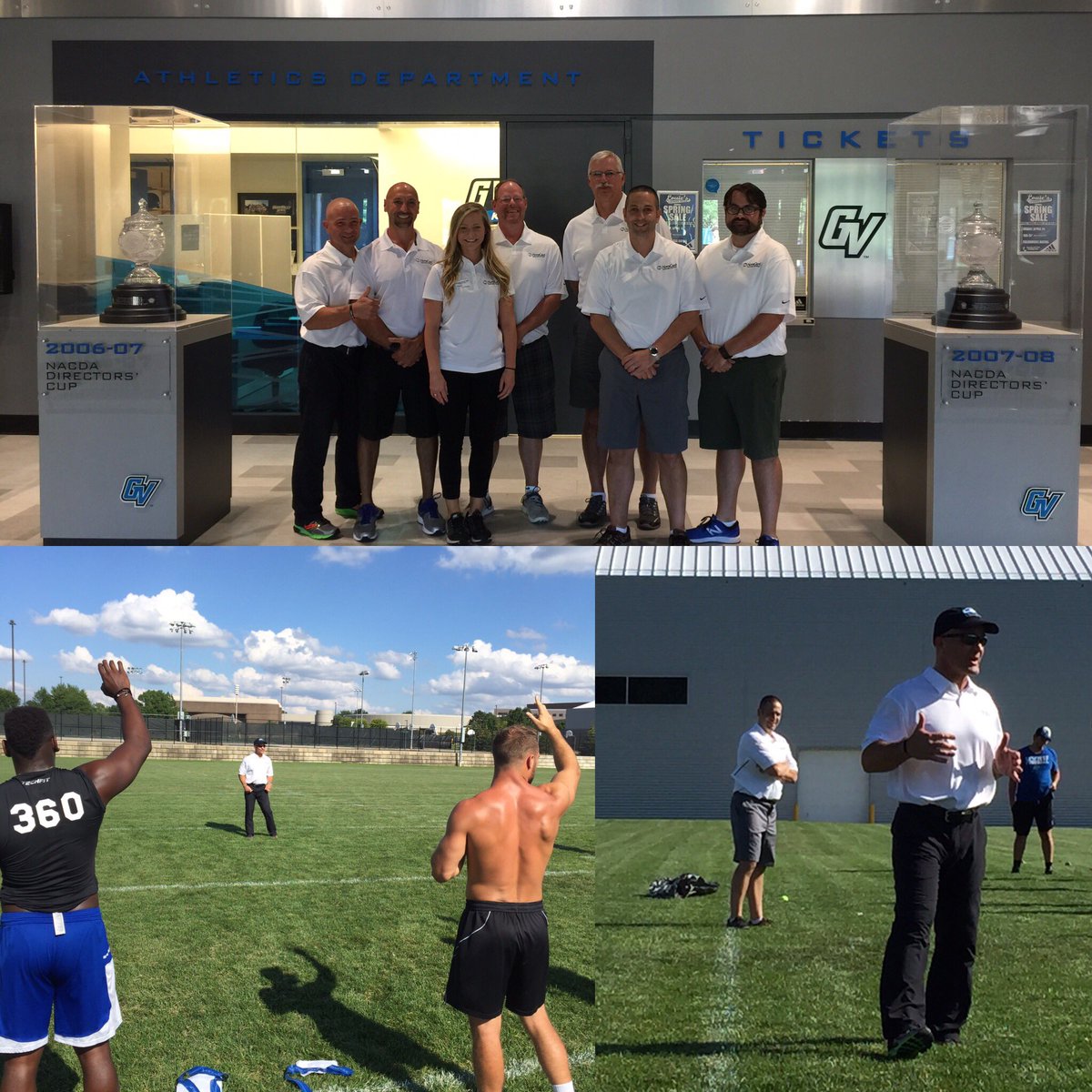 ACL_prevention's tweet photo. Wrapping up week working w/ #NationalChampions #GVSLakers. Honored to work w/ an amazing group. #ACLPlayItSafe #ViPerformAMI #DorsaVi https://t.co/CFuaxkaW29