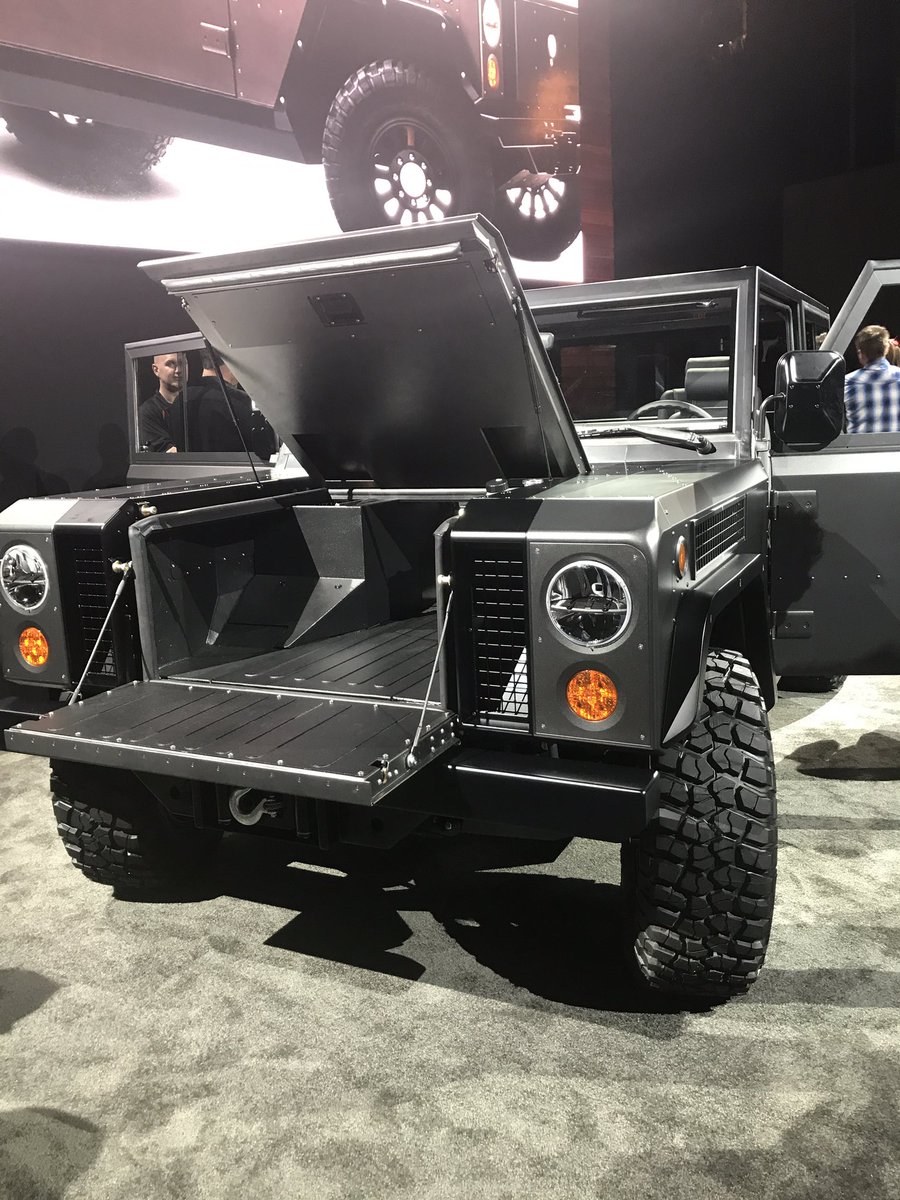 A_Riley17's tweet image. Certainly one appeal of electric is no need to store a pesky engine under the hood. #morestorage @bollingermotors