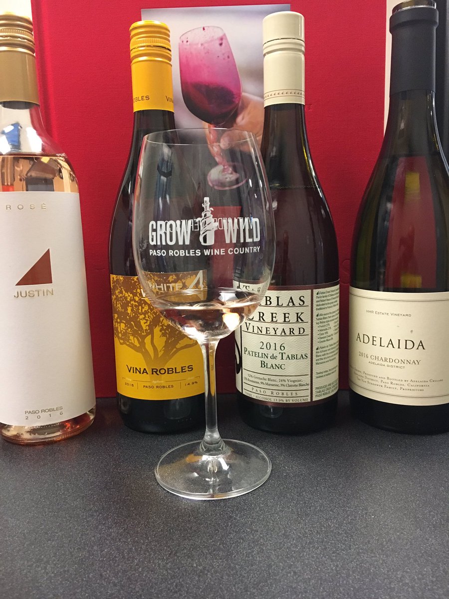 We are getting ready to enjoy a little #unexpectedpaso at 6 pm pst. Grab a glass and follow along! #PasoWine