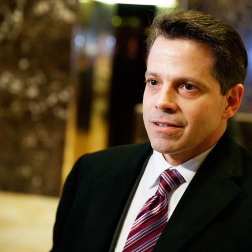 Anthony Scaramucci on Twitter mentions colorful language