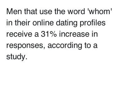 Sincerely_Y_A's tweet photo. Did you know....
#OnlineDating #SincerelyYours #Letsfindlove https://t.co/s52ycIhE4N