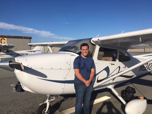 JATOAviation's tweet photo. Congratulations to Andre Simmons who passed his Private Pilot Check-ride. He is a student of JATO CFI Keith Johns John
#Flight_Training https://t.co/fjHzcfLb3W