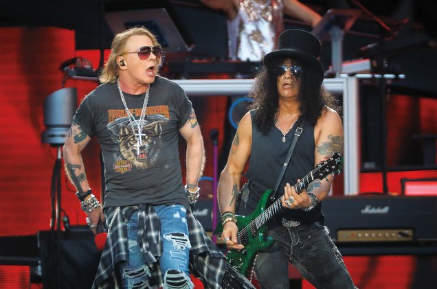 billboard's tweet photo. Guns N' Roses, Coldplay &amp; Justin Bieber are 2017's top touring artists https://t.co/CBKbSknBqz https://t.co/FmjJCg85Fr