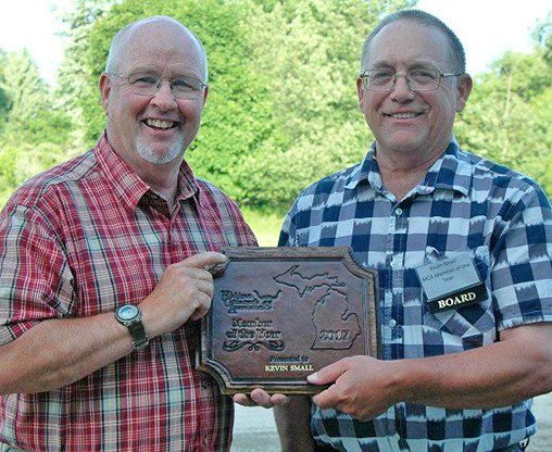 MichFarmBureau's tweet photo. CONGRATS to @MICattlemen Member of the Year Kevin Small of Curran &amp; the rest of the association's award winners! https://t.co/SdgXqmIIAY https://t.co/r9fOhnovIf
