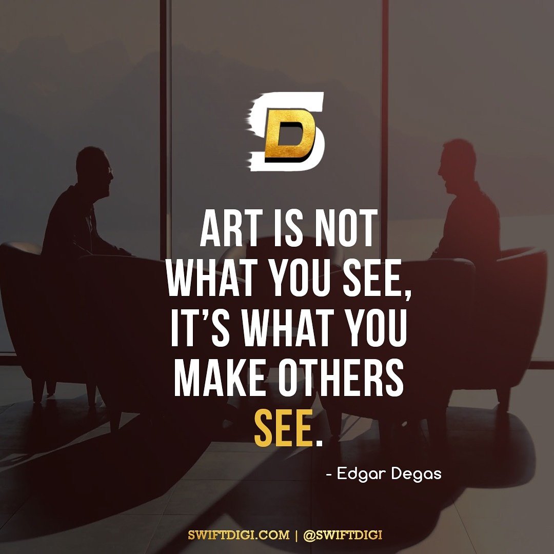 SwiftDigi's tweet photo. The ability to take another perspective has become one of the keys to both sales and non sales. #marketing #art #designlife https://t.co/5aWISipHVG