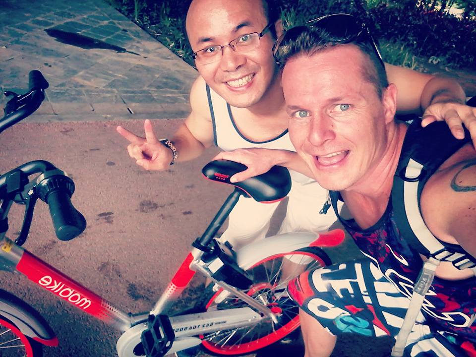 Giliam's tweet image. bike ride around town