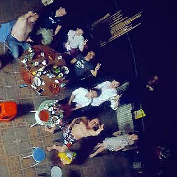 Giliam's tweet image. Barbeque at my new place