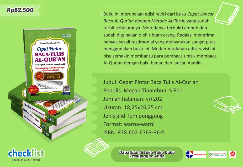ChecklistBooks tweet picture
