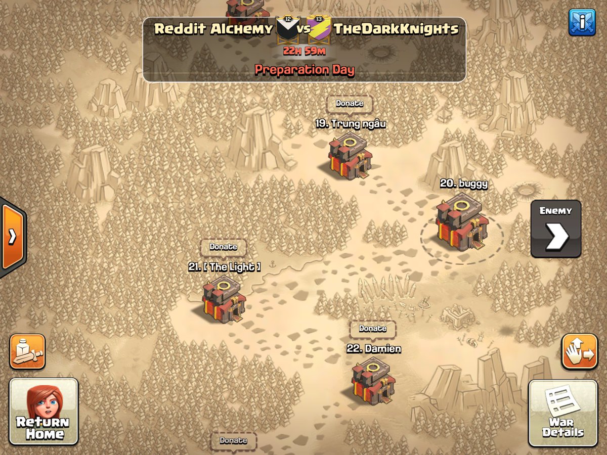 Best of luck to our fellow ICL comrades @TDKWarRaids 
May our attacks be just too shady to be considered for the CWL 😁