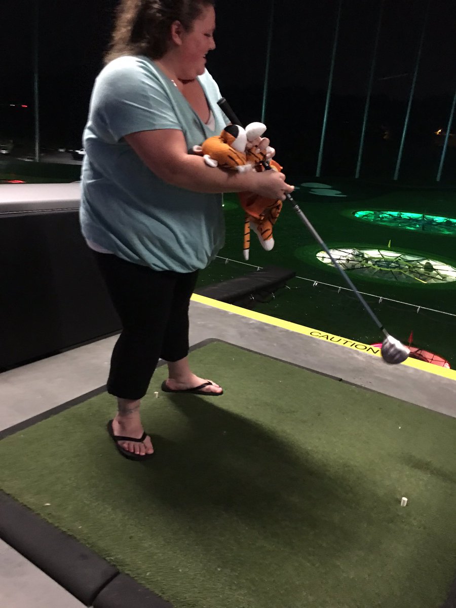 ashlayton2332's tweet photo. #SouthAtlanticASMAdvance   Titus's night out !! Tiger has some golf skills!! https://t.co/ZCSSQNpW0V