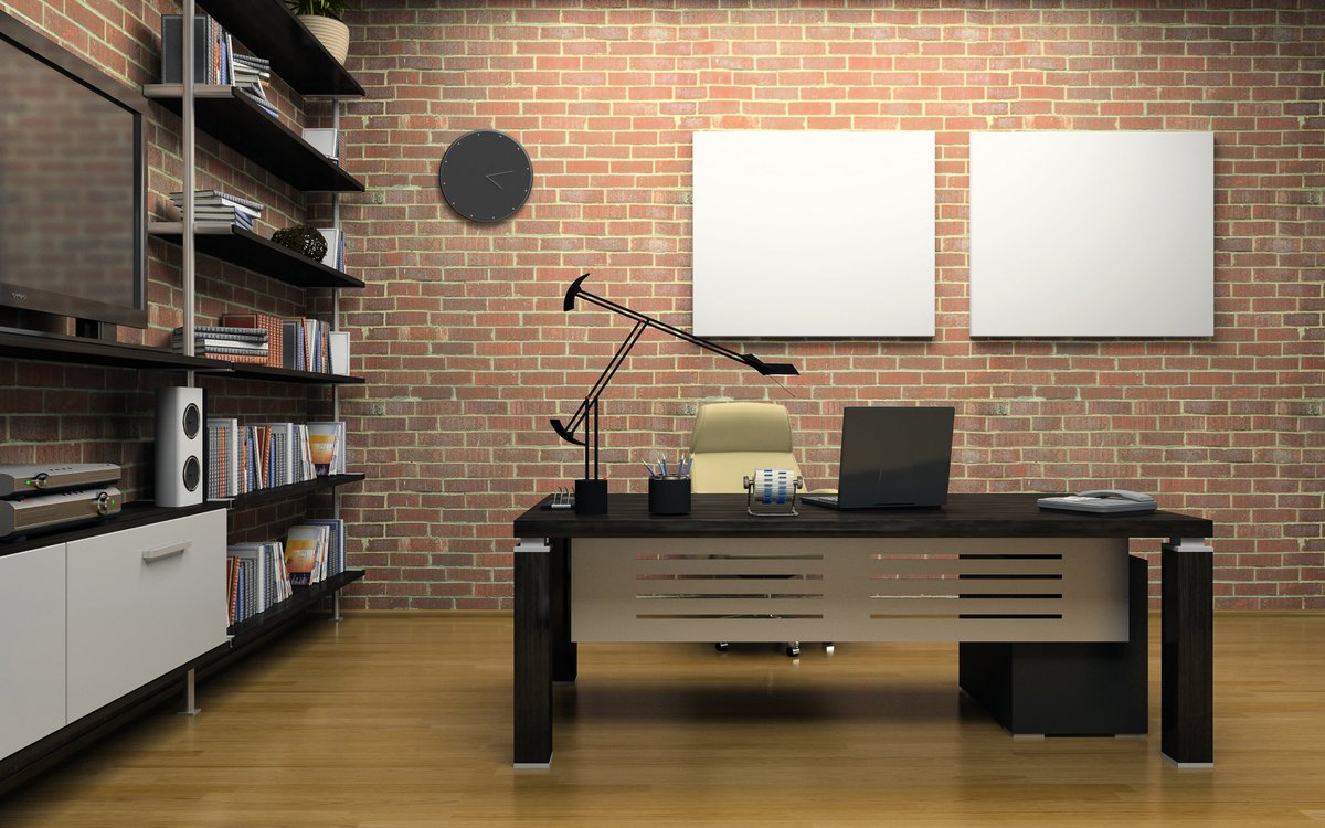 For the style conscious - #GlanceClock brings sophistication straight to your workplace. #glanceclock #design #interiordesign #office #tech