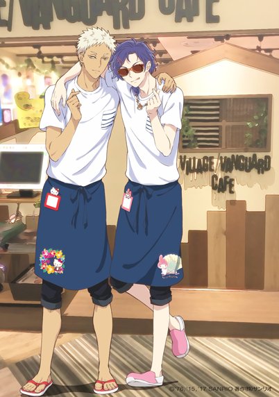 Sdan_sanrio's tweet photo. カフェでみんなを待ってまーす！康太 https://t.co/BuopEG1EGO