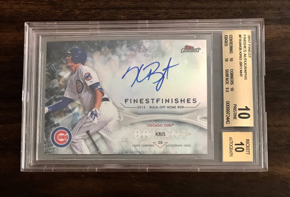 maevro's tweet photo. #KrisBryant #Auto • #LuisSeverino #PurpleAuto • #CarlosCorrea #BlackAsia • #MikeTrout 89Refractor• #Beckett @SHOWYOURHITS @CollectTheGame https://t.co/ye5bNBTuA3