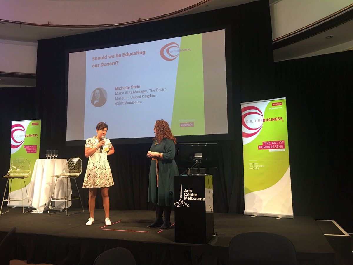 belindalbentley's tweet photo. Great keynote by Michelle Stein on the YES Formula: You Experience Suspense  #CBMelbourne #philanthropy https://t.co/hNQhr7tyhx