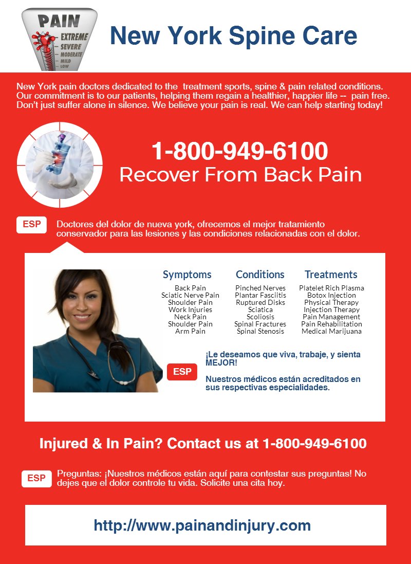 LongIslandPain's tweet photo. Long Island NY Pain Specialist - Call Now for Spine Pain Treatment. 800-949-6100. https://t.co/9TDvvYMLww https://t.co/pUJys9o9a8