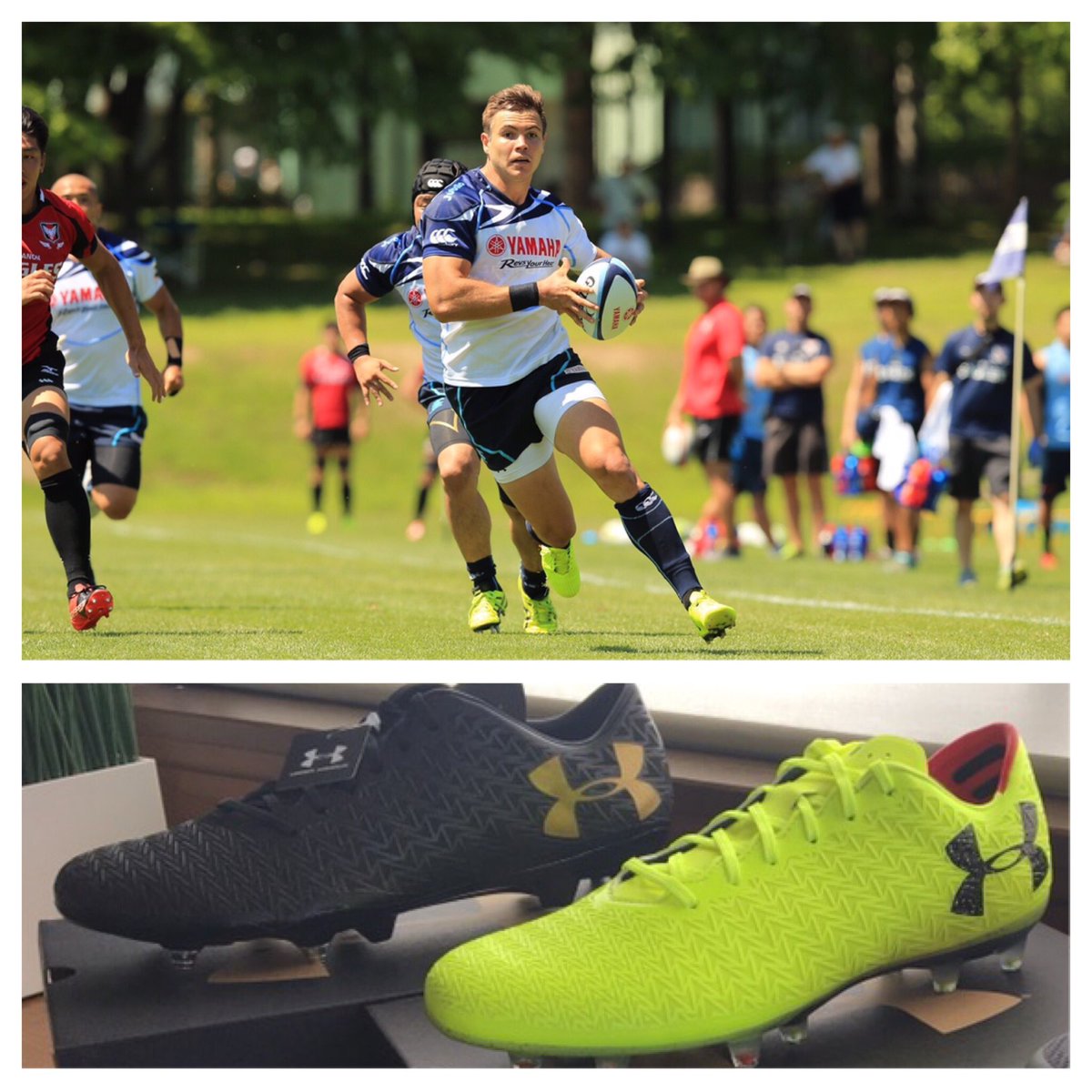 Gerhardvdheever's tweet photo. Successful Camp up in Hokkaido! 3/3 wins!!! Thanks @UnderArmourJp for the great gear! 私のベストを尽くす#iwill https://t.co/90Rr3w33go
