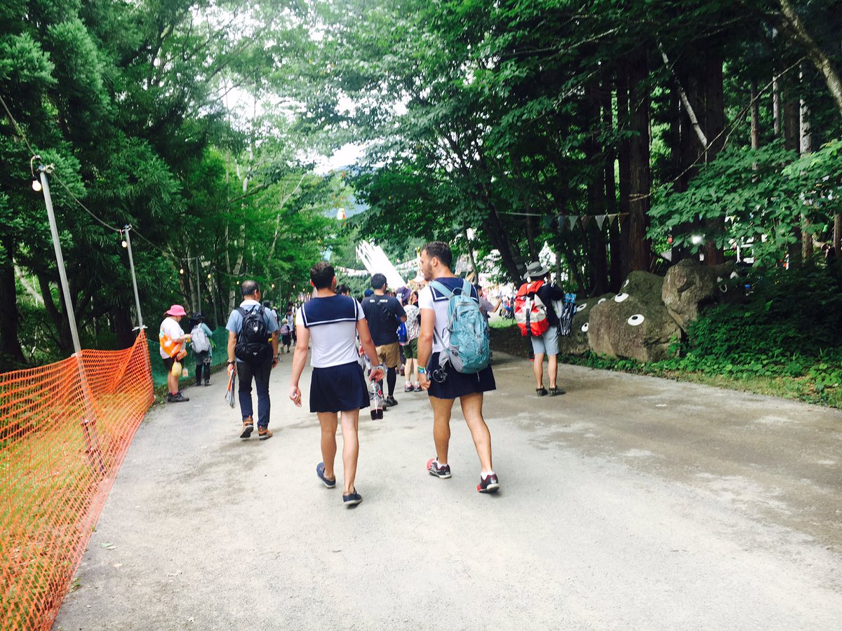 Itsumi Okayasu 岡安いつ美 コスプレ外人可愛い Fujirock