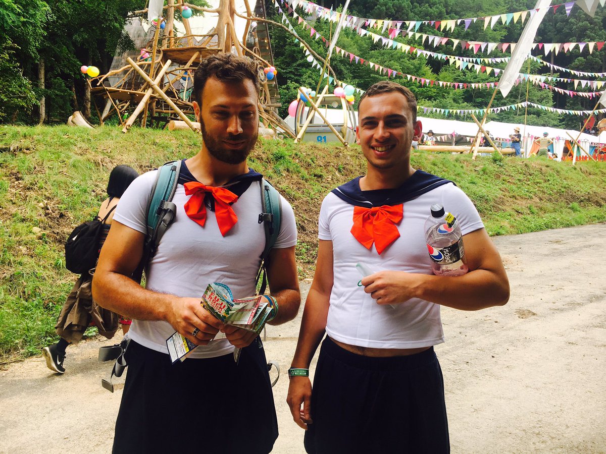 岡安いつ美 コスプレ外人可愛い Fujirock