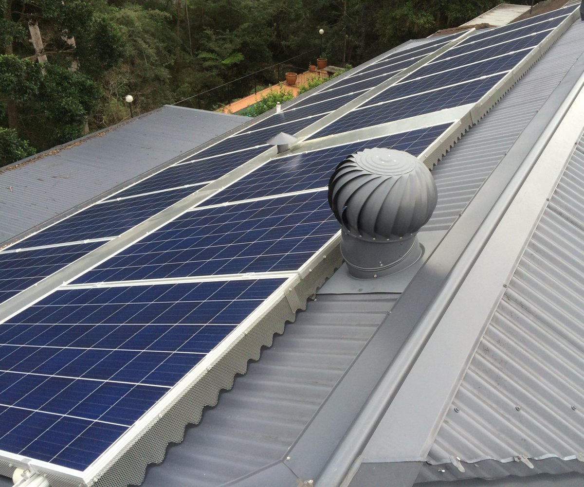 edelmanelectric's tweet photo. Possums &amp; birds can do serious damage to Solar panels, nesting under the warm panels check out our #possumproofing https://t.co/0G7mOhiT00 https://t.co/ic7uZMhDsk