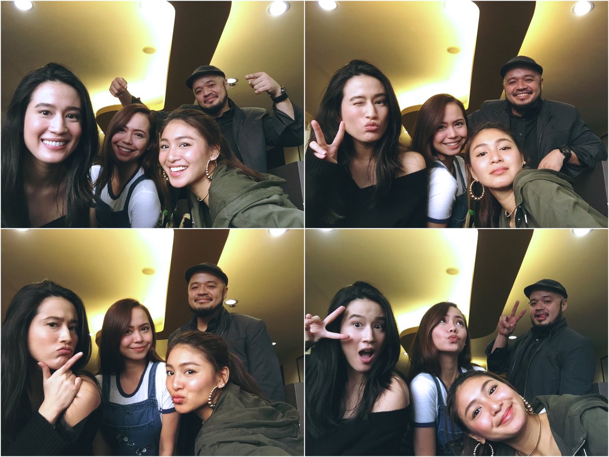 RX931's tweet photo. WOOHOO!!! Time for #AllOut with @ricorobles @KarlaAguas Student Jock @LouisseMicah and... @hellobangsie!!!! TUNE IN! #NadineBackOnTheMonster https://t.co/NeGKyTrseh