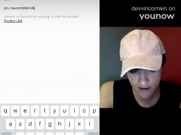 LikeForFollows's tweet photo. 🔴 LIVE @devvincorrwin on #YouNow https://t.co/xBdswiPLT1 https://t.co/MRc68wqqDV
