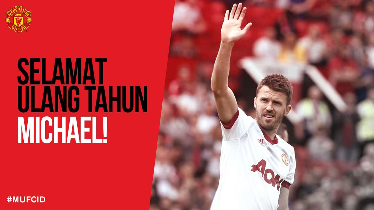 ManUtd_ID's tweet photo. Selamat ulang tahun untuk kapten #MUFC, @carras16! https://t.co/mODAmHVzav