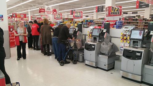 davismbray's tweet photo. Self-serve checkouts are becoming more common in Australia, and they rely heavily upon the honesty and integrity of customers #OENV17 https://t.co/OE6Mo7FmlR