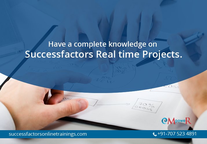 Have a complete knowledge in successfactors #realtimeprojects.
#SAPSuccessfactorsOnlineTraining #SAPHCMSuccessfactorsOnlineTraining