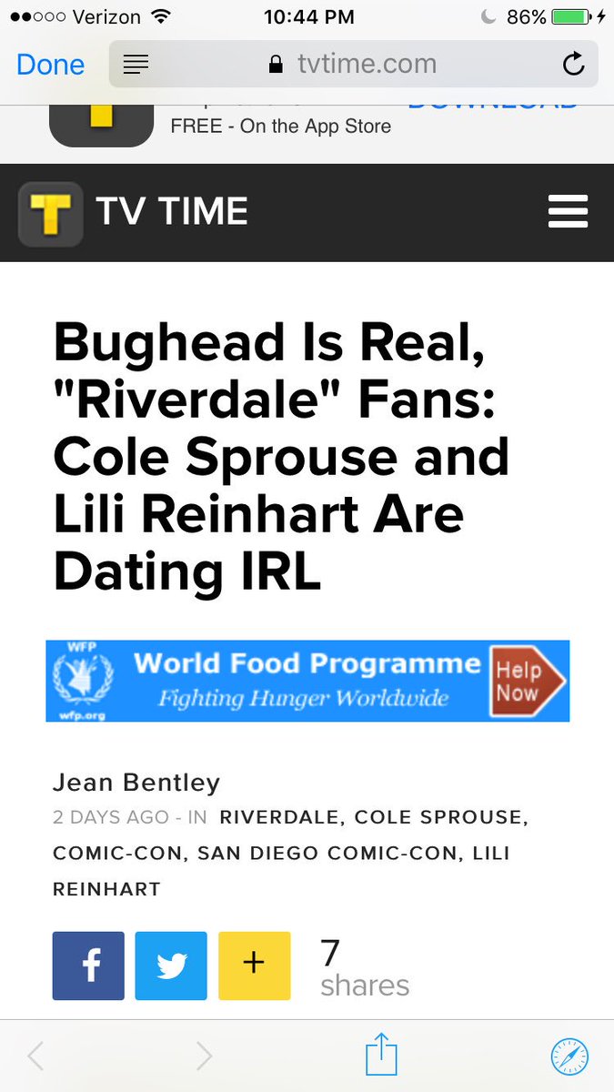 Velle1224's tweet photo. #bughead #sprousehart https://t.co/Qd0hxGmpKY