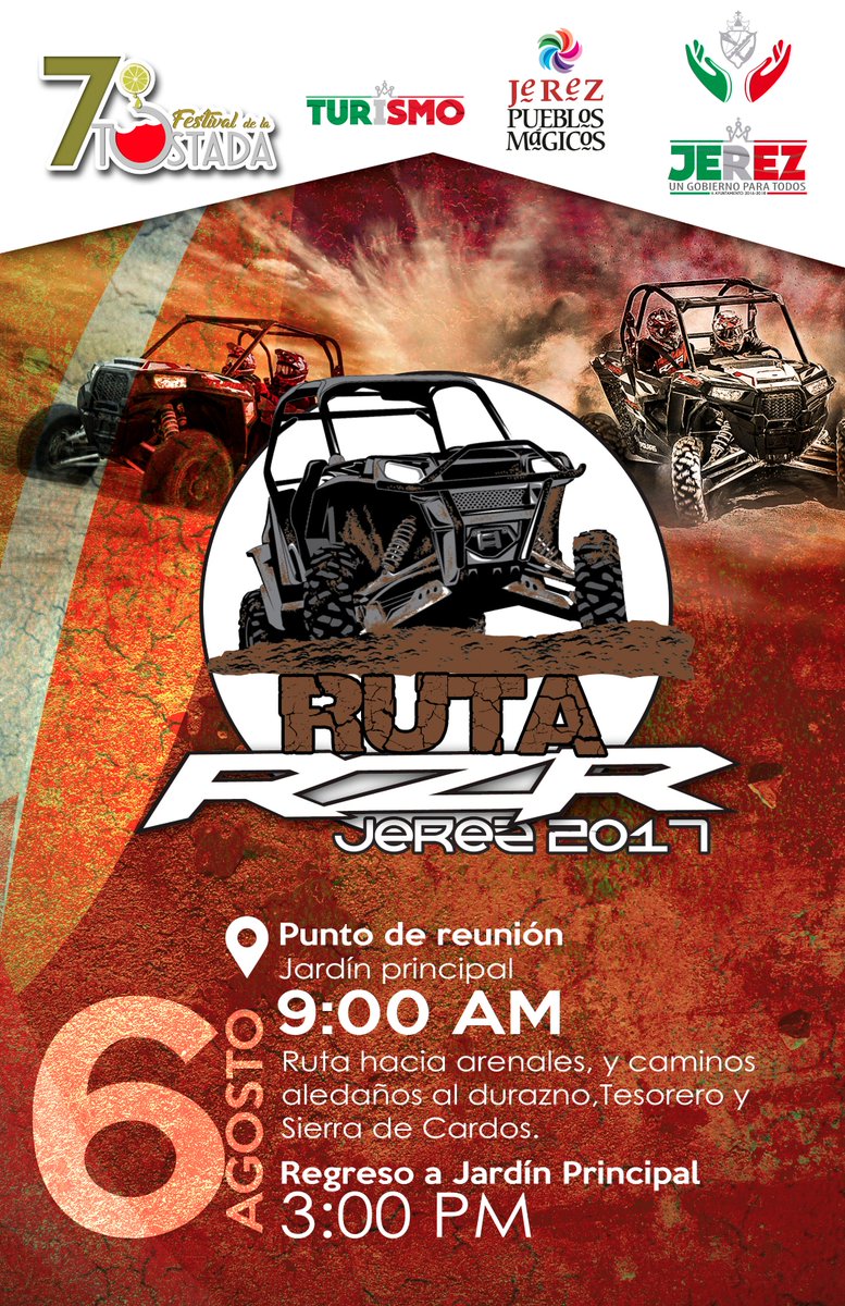 aficionzac's tweet photo. EVENTOS EN JEREZ: FESTIVAL DE LA TOSTADA, FESTIVAL DEL FOLCLOR Y OFF ROAD https://t.co/1rrkxtg5gf