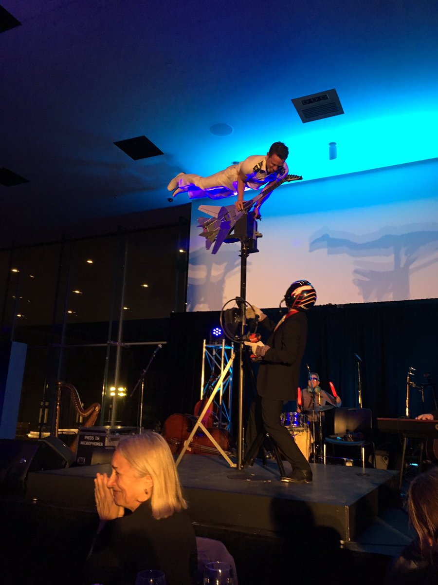 Great entertainment by the Painchaud Family at the ISMAR 2017 banquet #ISMAR2017