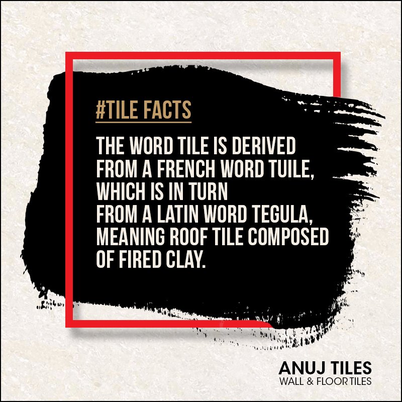 tiles_anuj's tweet photo. FACTS ABOUT TILES #ANUJTILES @tiles_anuj #TILEFACTS #ORIGINOFTHENAMETILE https://t.co/DPMxpVXMDM
