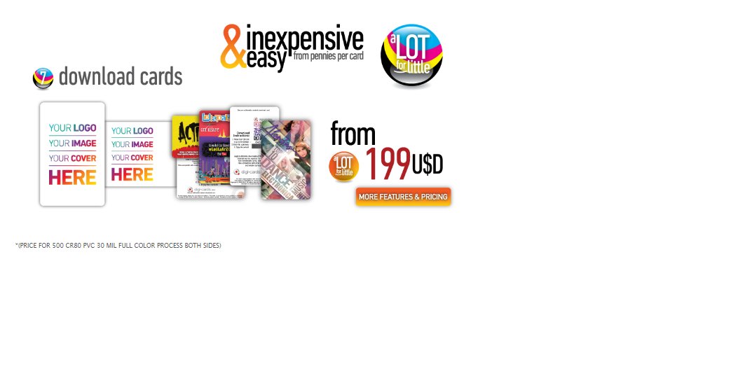 digipressusa's tweet photo. Offer Prints Download Cards, Plastic Cards at Low Cost https://t.co/exqRGjH6yM
#DownloadCards #PVCCards #PlasticCards #PlasticCardsPrinting https://t.co/wUQaHBZpUc