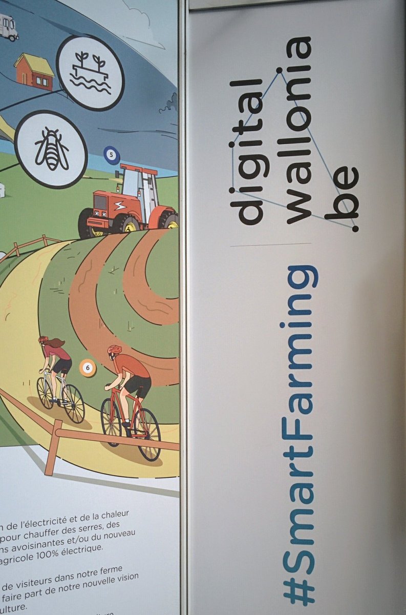 etieduc's tweet photo. @digitalwallonia est à la foire de Libramont pour promouvoir le #smartfarming Hall 1 33H1 https://t.co/8VGP41TV4t