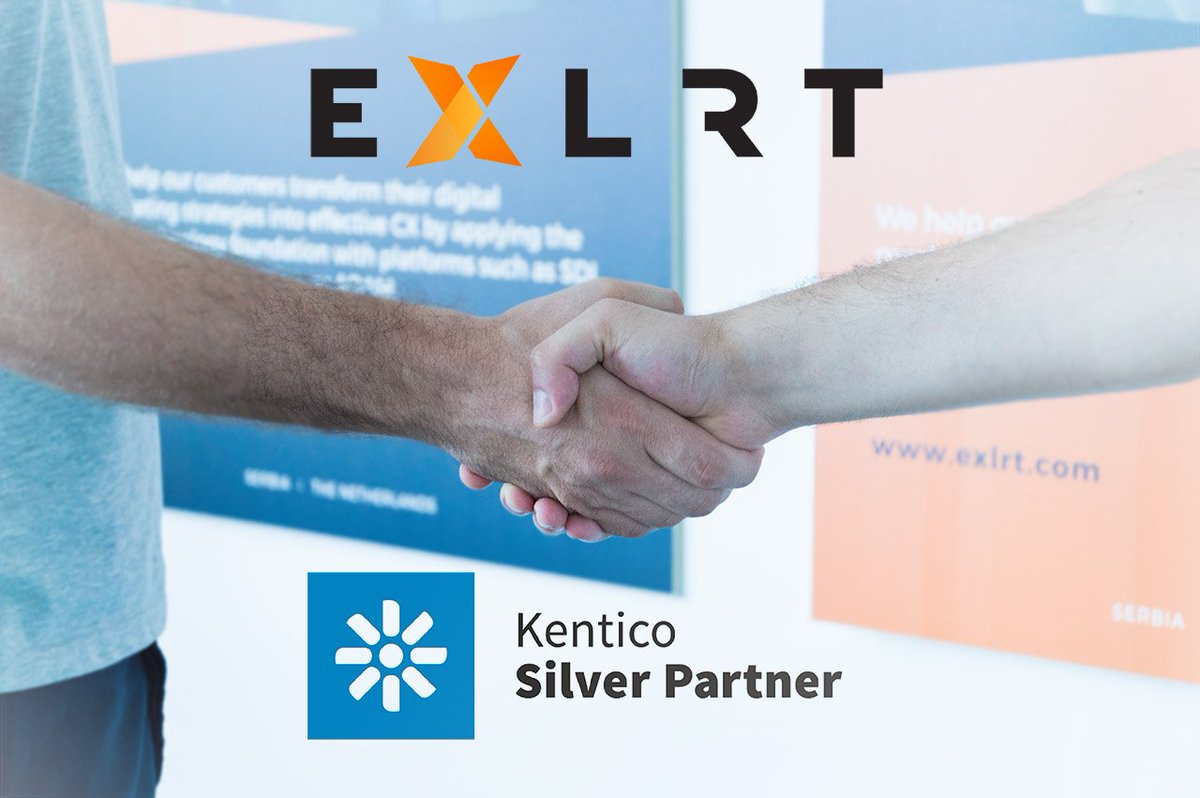 exlrt's tweet photo. EXLRT is @Kentico Silver Partner! 
Read more: https://t.co/9CovhkFrkb 
#KenticoPartner https://t.co/aear2KyyTu