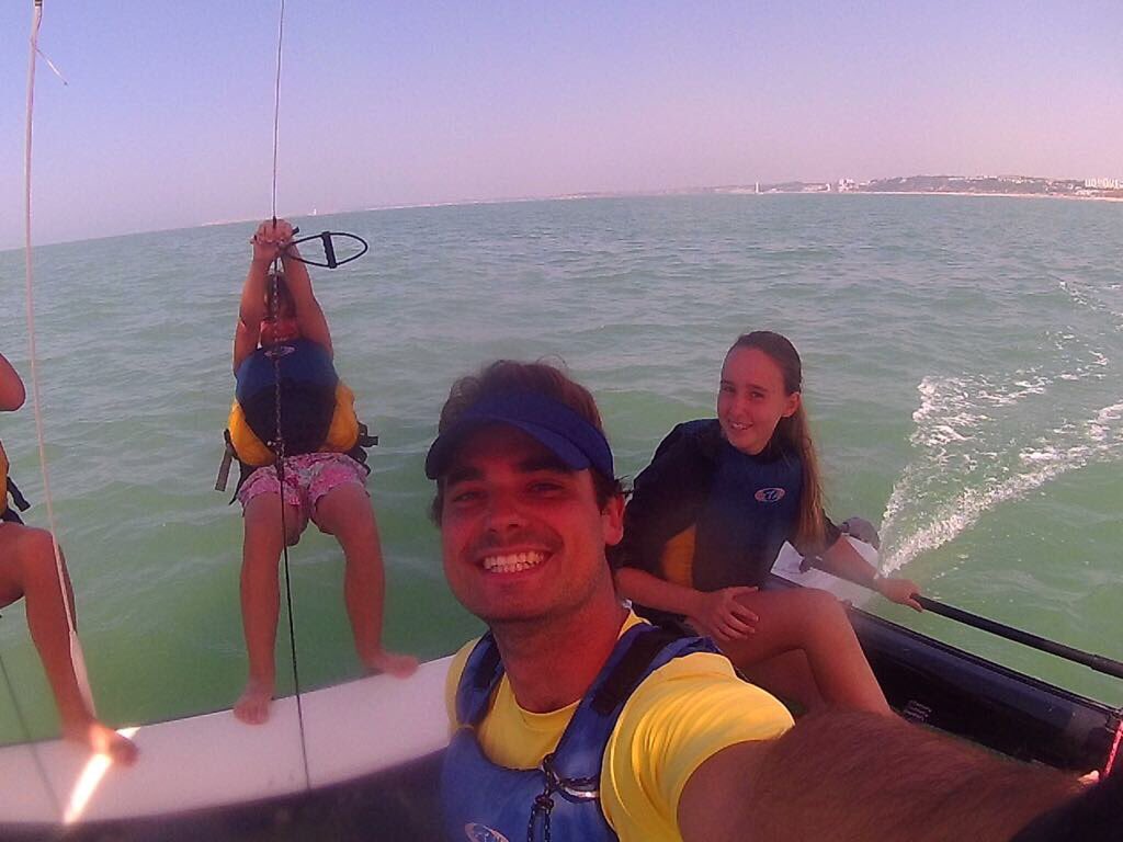 actiba2000's tweet photo. Navegar ⛵️ disfrutar del verano en #ElPuerto con @actiba2000 #velaligera #Campamento #Deportes #Verano #Cádiz https://t.co/amiKcZSZ8o