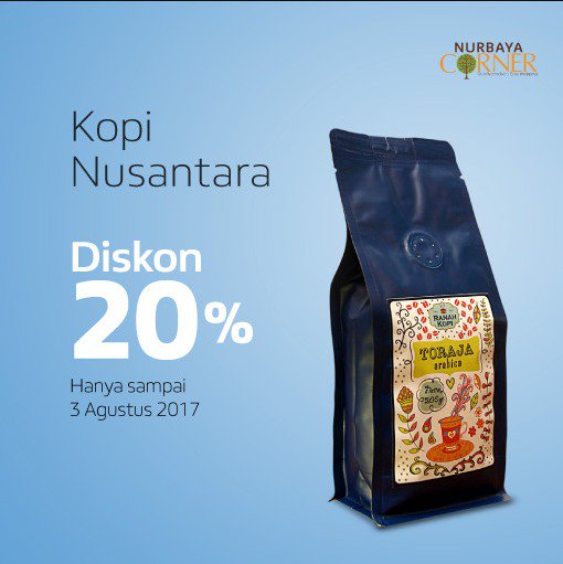 NurbayaID's tweet photo. Halo para pecinta kopi Indonesia, dapatkan DISC. 20% untuk seluruh produk kopi Nusantara Nurbaya Corner hanya di "https://t.co/1fOcmfvMvZ" https://t.co/Ikit1zicBo