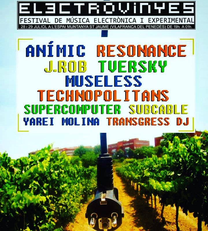 technopolitans_'s tweet photo. Impacients per demà a @electrovinyes No us ho podeu perdre! @animic_twitt #resonance #tuersky #museless i mooolts més! Gràcies @brave_coast https://t.co/XF532IE8FD
