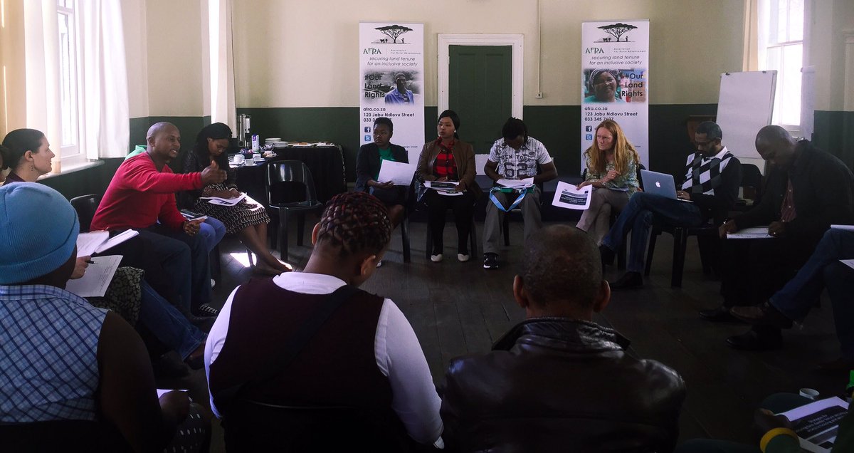 AFRAKZN's tweet image. AFRA's #PathwaysProject - supported by @EUinSA - focus group on emerging models for securing tenure &amp;amp; access to housing &amp;amp; services