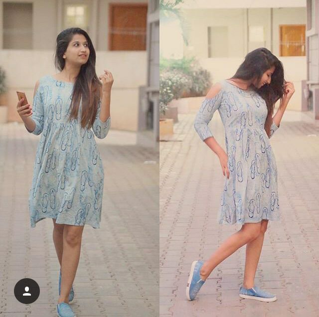 fabriclore's tweet photo. #FABCLIENT
A playful dress is all you need to brighten up a gloomy day and if it's covered in quirky Indigo prints even better! #Fabriclore https://t.co/QDmlwjEJiR