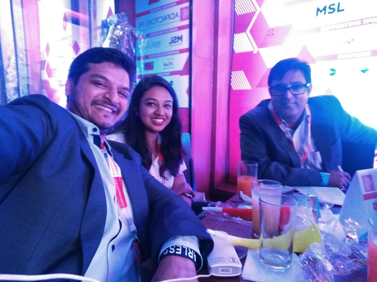 Team Zeno at the #SABREMumbai17 Awards last night 😎 <a href="/ZenoGroupIndia/">Zeno Group India</a>