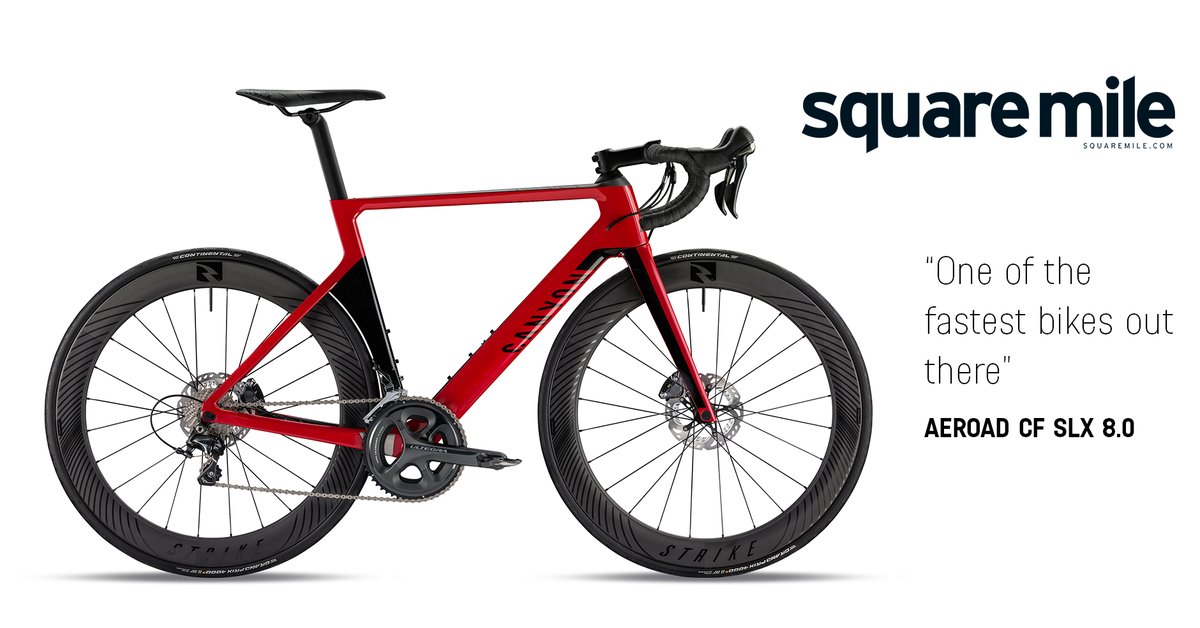 CanyonUK's tweet photo. Top review of the #AeroadCF SLX Disc 8.0 in the latest issue of @squaremile_com. Shop now β https://t.co/Gl1oEbmFL4 https://t.co/5zeFEd5whg