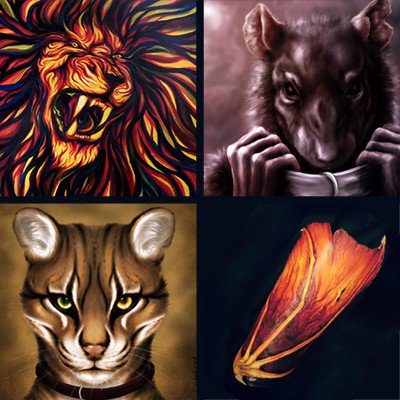 EF_DealersDen's tweet photo. MEET: "DividedWolf" - commissions, badges, prints, unique leather crafts like wristbands, masks, feathers... - https://t.co/VcRbCSNHip https://t.co/dg1P0q0QWW