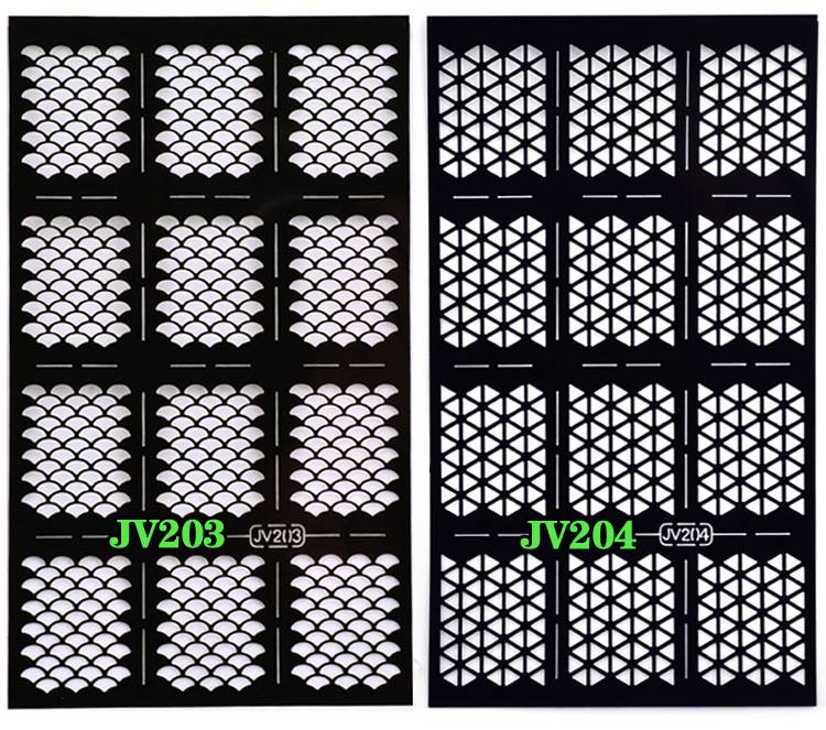 annaguo9's tweet photo. item51-3#12 Tips/Sheet Fish Scale Black/White/silver Hollow Sticker https://t.co/RFnlhPdc1y