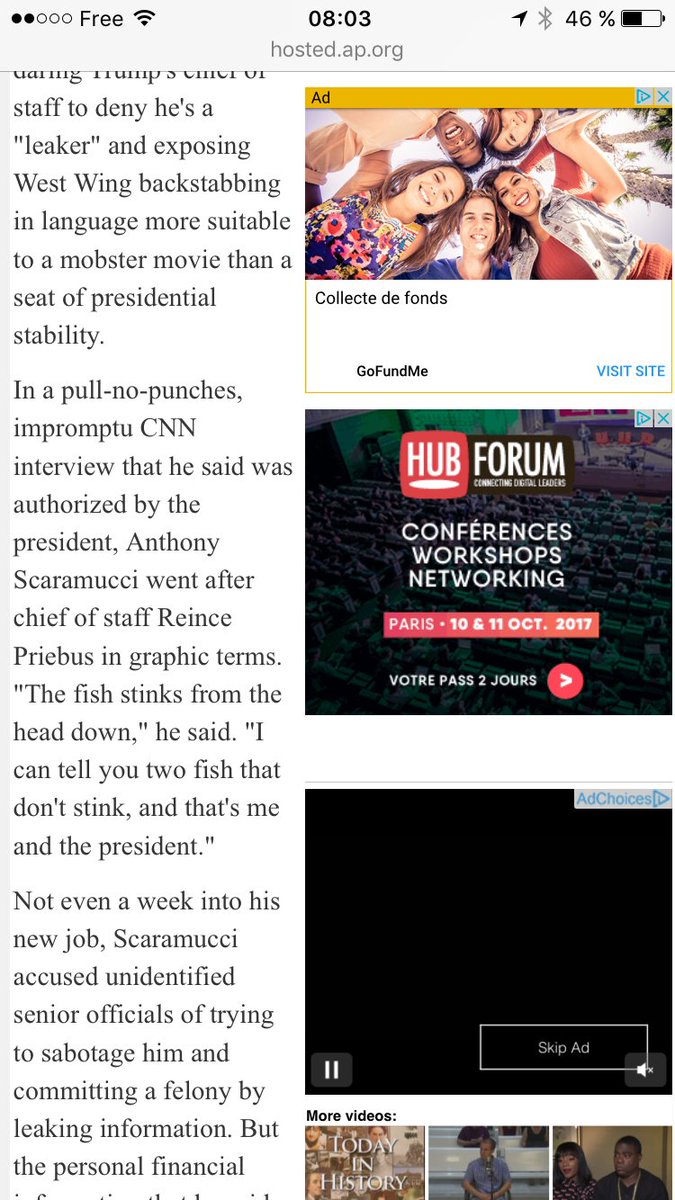 rfreling's tweet image. First time I see this!

Core content squeezed on the left to let the “beautiful” ads shine on the right.

#dumbdesign #terribleUX