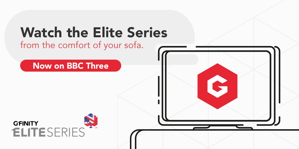 Gfinity's tweet photo. We're delighted to announce our new partnership with @bbcthree &amp; @BBCSport, in association with the #EliteSeries.

https://t.co/ZR6Gaw8ggV https://t.co/frSCYj7mG7