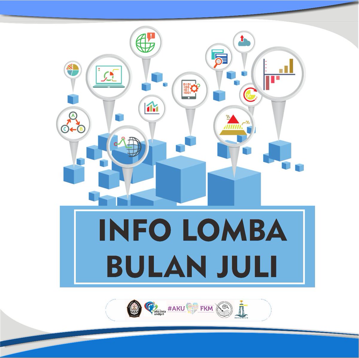 pircfkmundip's tweet photo. [INFO LOMBA BULAN JULI]Selamat Siang RC'ers!Info Lomba datang lagi di penghujung Bulan Juli ini!Yuk cek info lomba-lomba dibawah! https://t.co/r1ypHoU1Rw