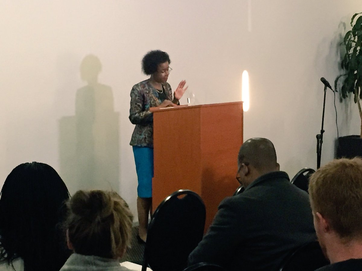 StellBusSchool's tweet photo. We have to be released from the clutches of our ugly past to shape our future @MamphelaR #USBLA https://t.co/mvnsxM1TBN