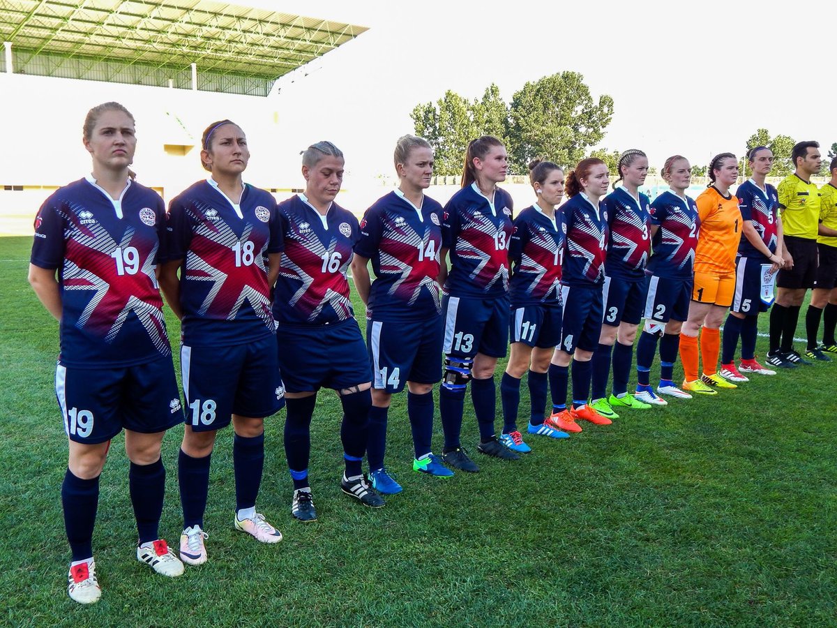 GBDeafFootball's tweet photo. RT for good luck. Game day as GB Deaf Women play Brazil for the @Deaflympics2017 bronze medal🥉. It will be live on YouTube 6pm KO UK time https://t.co/dFLoZHp8zT